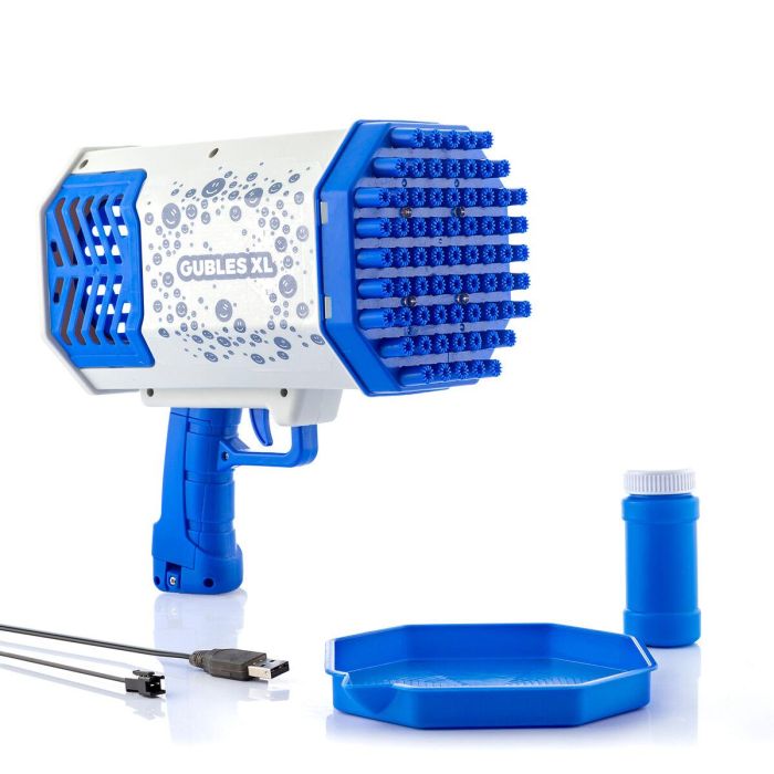 Pistola de Burbujas Gigante con LED Gubles XL InnovaGoods 3 Pistola de Burbujas Gigante con LED Gubles XL InnovaGoods 3