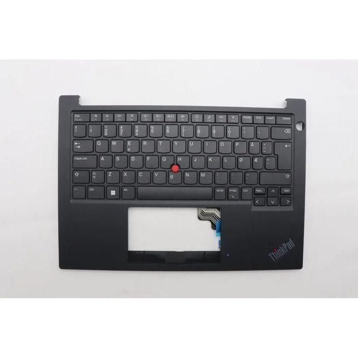Lenovo Mech_Asm Fru Kb Ccv Nor (Ltn) Uk Bk Teclado con Diseño UK, Color Negro