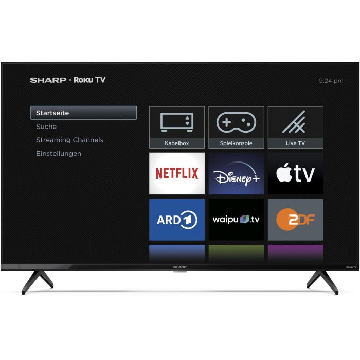 Sharp 43GJ4225E TV LED 43" 4K Ultra HD Smart TV con Wifi, Roku OS y HDR Active Motion 400 1