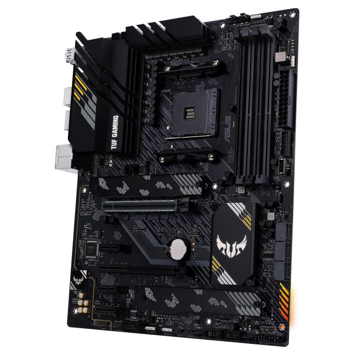 ASUS TUF GAMING B550-PRO Placa Base AM4 PCIe 4.0, Doble M.2, SATA 6Gbps, 2.5Gb Ethernet, HDMI, DisplayPort 3 ASUS TUF GAMING B550-PRO Placa Base AM4 PCIe 4.0, Doble M.2, SATA 6Gbps, 2.5Gb Ethernet, HDMI, DisplayPort 3