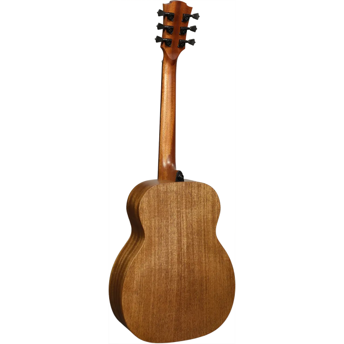 LAG Guitarra Acústica Travel A/E Blue Wave 1 Electroacústica Folk Cedro Rojo Macizo Color Marrón Natural Acabado Satinado 4