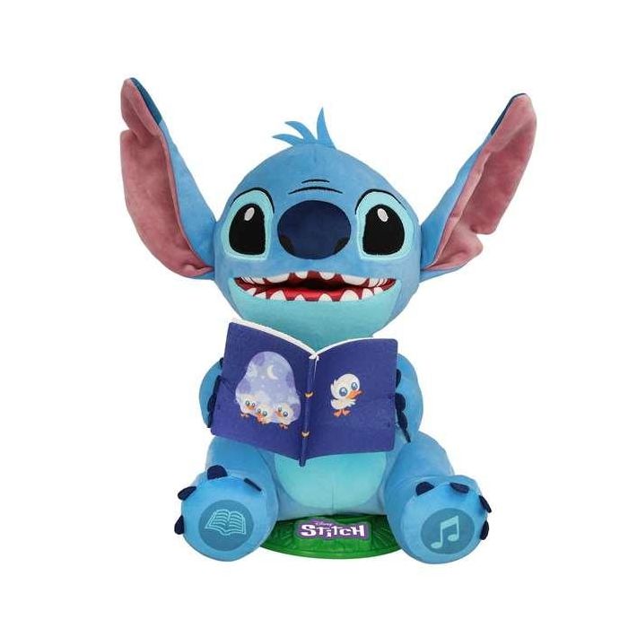 Muñeco Stitch Cuenta Cuentos 25 cm con luces y sonidos, tiene 4 historias y 4 canciones ¡mueve su cuerpo y boca mientas habla o canta! 9