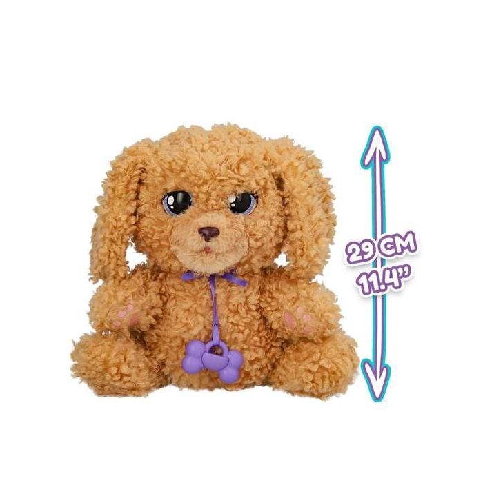 Peluche cachorro Baby Paw Labrador interactivo con más de 15 sonidos y reacciones y 7 funciones ¡su barriguita se mueve cuando respira! 20x29x13 cm 5