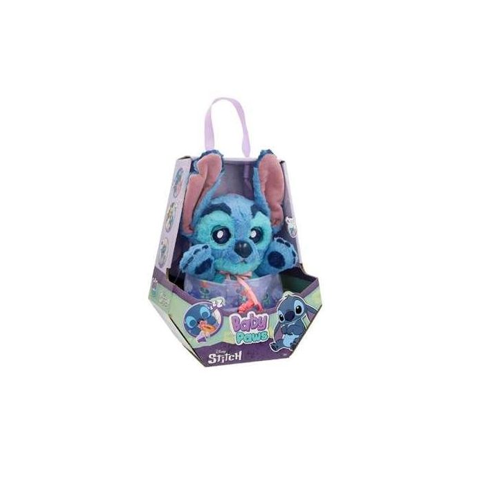 Peluche cachorro Baby Paws Stitch con sonido y bolsa transportable personalizada 10,30x19x11,20 cm 3 Peluche cachorro Baby Paws Stitch con sonido y bolsa transportable personalizada 10,30x19x11,20 cm 3