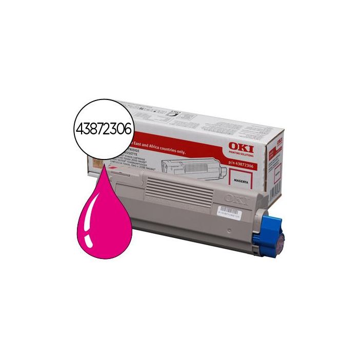 Toner Oki C5650-5750 Magenta 2000 Pag Type C12