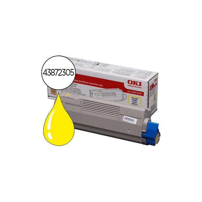 Oki Toner Amarillo C 5650 5750 Type C11