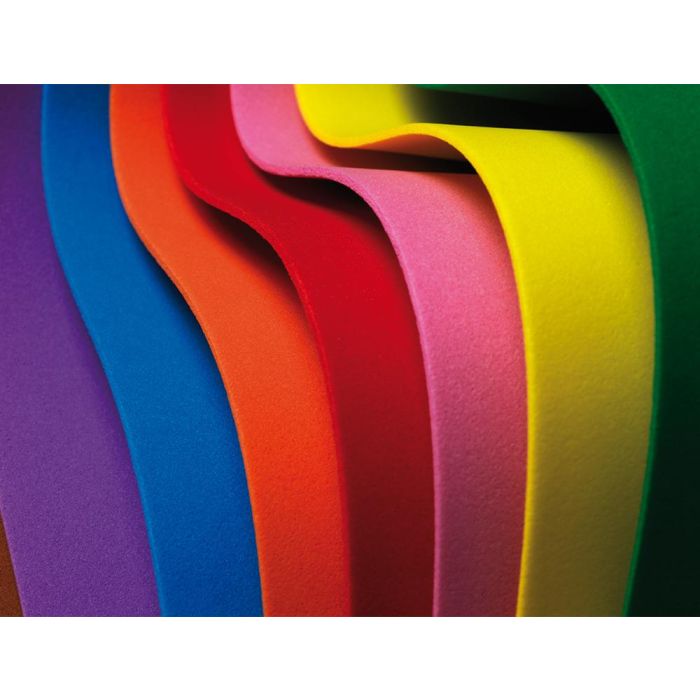 Goma Eva Liderpapel 50x70 cm 60 gr-M2 Espesor 1.5 mm Negro 10 unidades 5