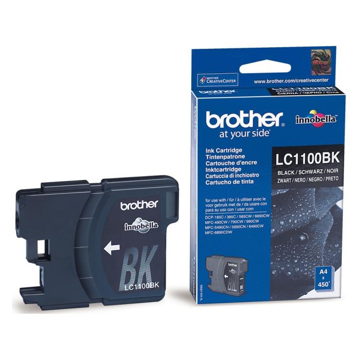 Cartucho de Tinta Original Brother LC1100BK Negro 1