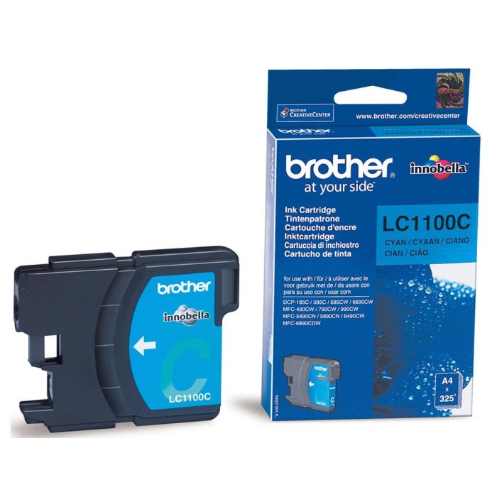 Cartucho de Tinta Original Brother LC-1100C Cian 1