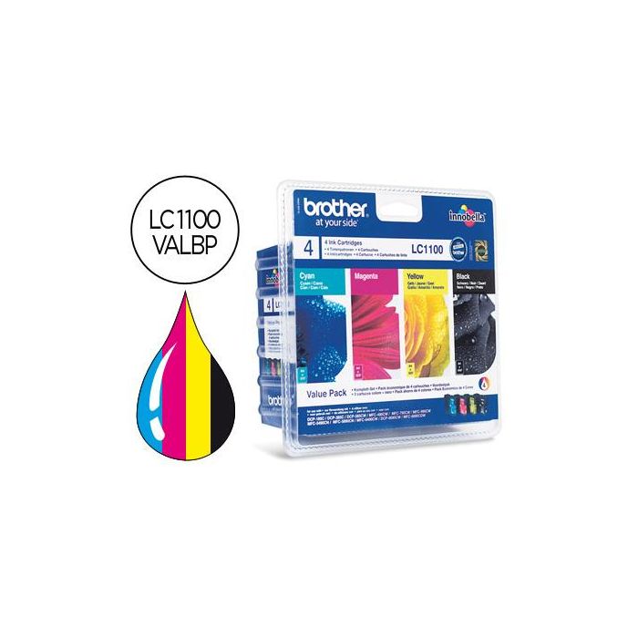 Brother Tinta Bk - C - M - Y- Mfc-6490Cw