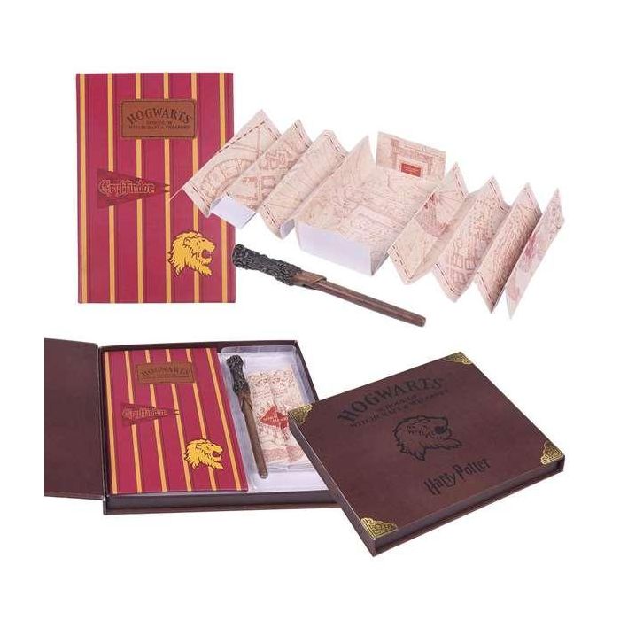 Cuaderno de Notas + Bolígrafo Gryffindor Harry Potter Harry Potter Rojo