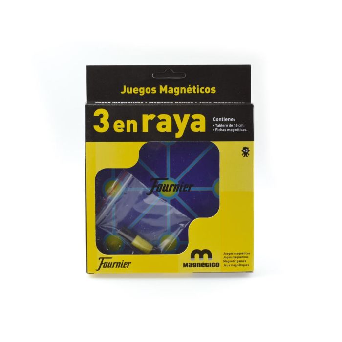 Juegos De Mesa Tres En Raya Magnetico 20x16,1x2,5 cm 1