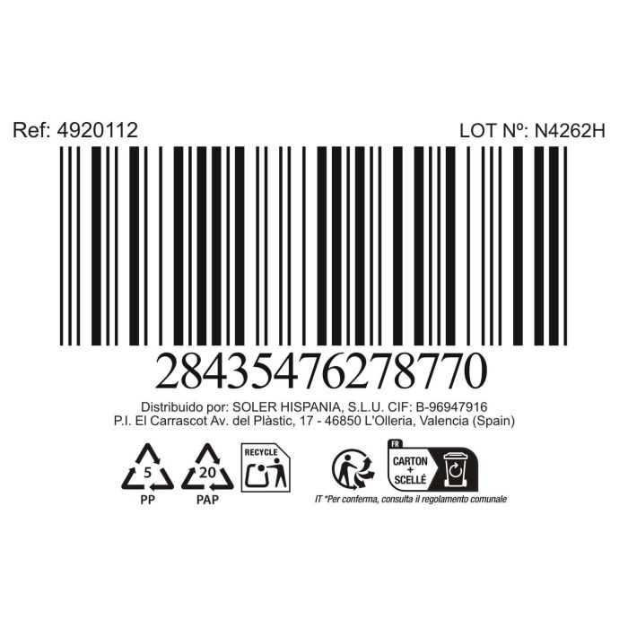 La Mediterranea Mug Almudena Azul 330 cc (36 Unidades) 3