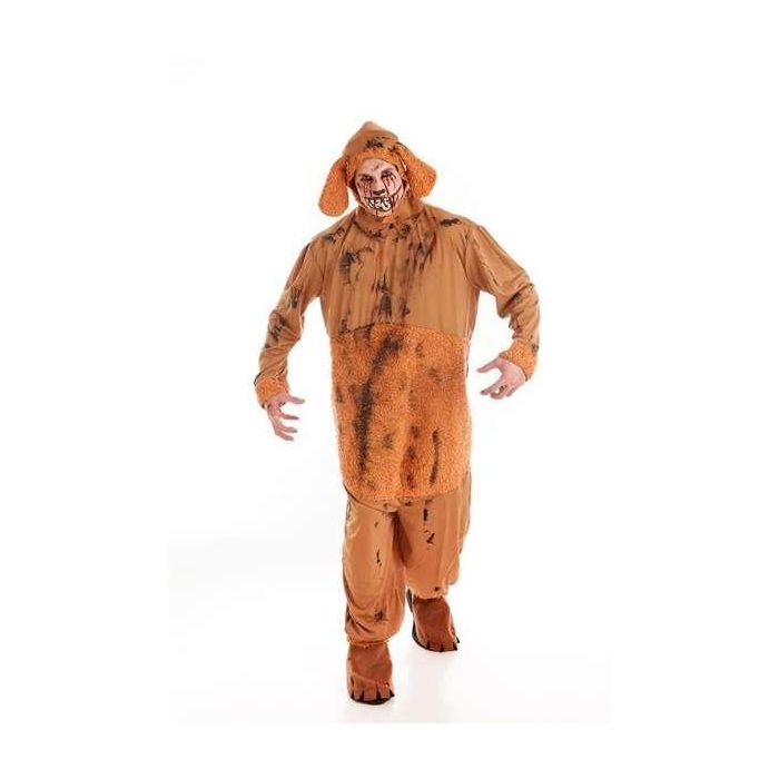 Disfraz adulto perrito zombie y maquillaje halloween talla l Disfraz adulto perrito zombie y maquillaje halloween talla l