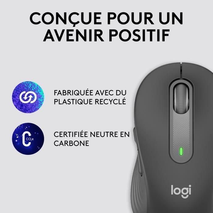 Ratón Inalámbrico Logitech Signature M650 Grafito 4