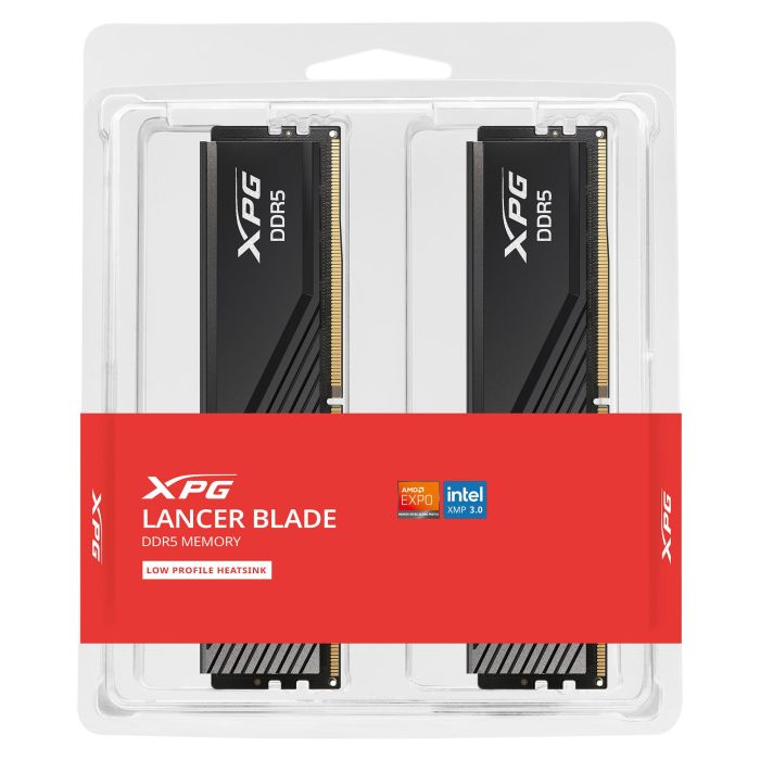 ADATA AX5U6000C3032G-DCLABK Lancer RGB DDR5 64GB (2x32GB) 6000MHz CL30 Intel XMP 3.0 Memoria RAM para PC 3
