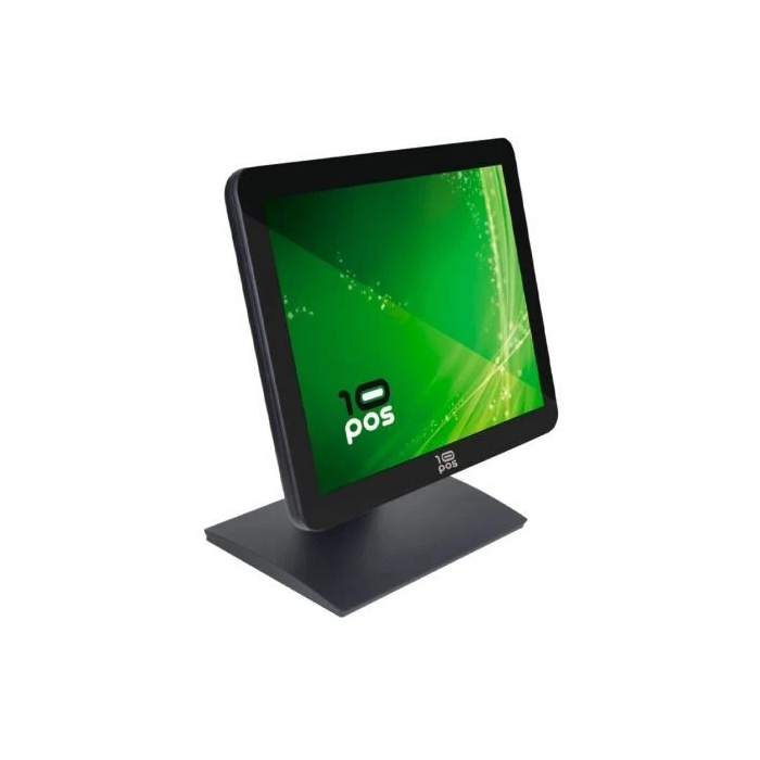 10Pos Monitor TPV Táctil Capacitivo 17" Flat 10 Puntos, 4:3 (1280x1024), HDMI/VGA, USB, Soporte Multi-Posición, Montaje VESA 75/100