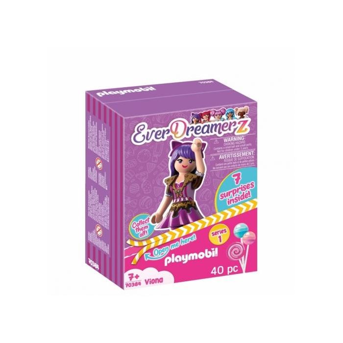 Playmobil Everdreamerz Viona Candy World Figura con 7 Sorpresas para Niños Mayores de 7 Años 1