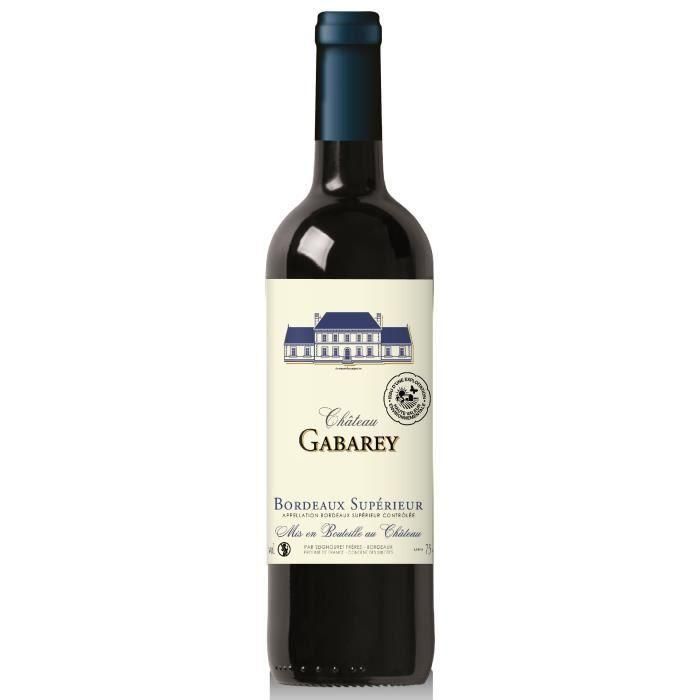 Château Gabarey 2019 Bordeaux Supérieur - Vino tinto de Burdeos