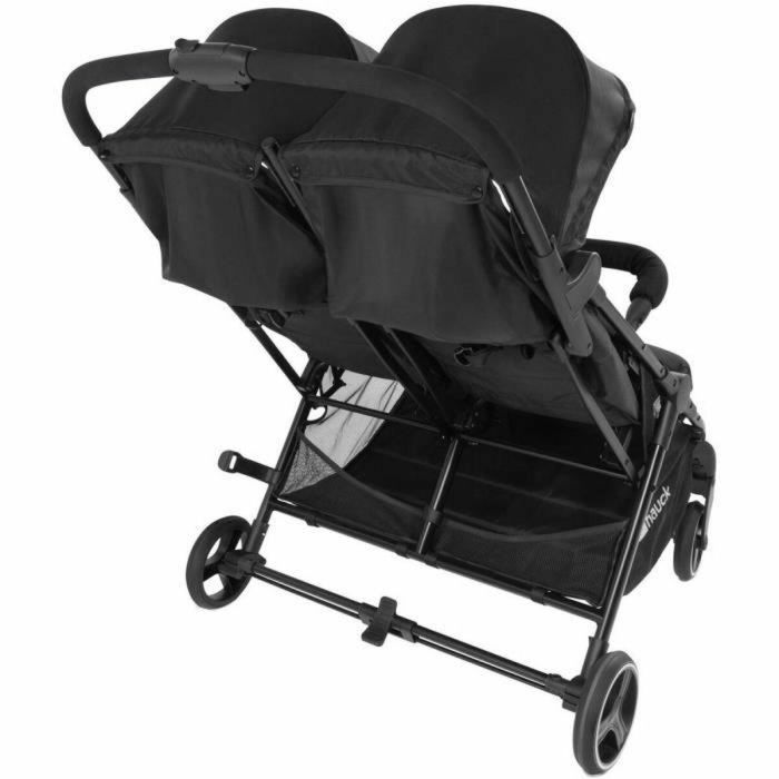 Hauck Cochecito Doble Swift X Duo Negro – Ultraligero, Compacto, Plegado con Una Mano, desde Nacimiento hasta 3 Años 4