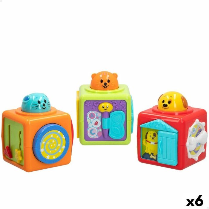 Juego de Habilidad para Bebé Winfun 3 Piezas 8 x 24,5 x 8 cm (6 Unidades) Juego de Habilidad para Bebé Winfun 3 Piezas 8 x 24,5 x 8 cm (6 Unidades)