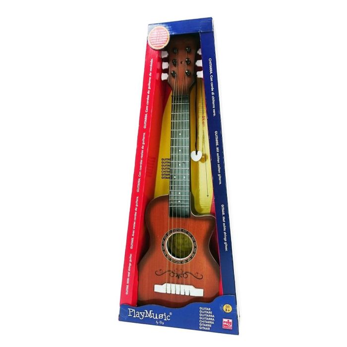 Guitarra 6 cuerdas 59 cm acustica plastico 1 Guitarra 6 cuerdas 59 cm acustica plastico 1