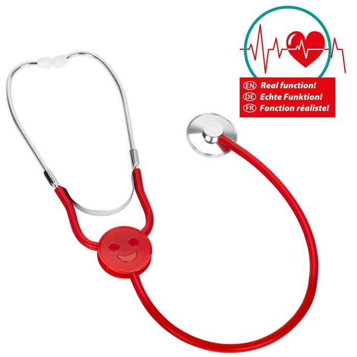 Klein Estetoscopio de Metal con Sonido Realista - Amplifica Latidos y Respiración - Para Niños +3 Años 4 Klein Estetoscopio de Metal con Sonido Realista - Amplifica Latidos y Respiración - Para Niños +3 Años 4