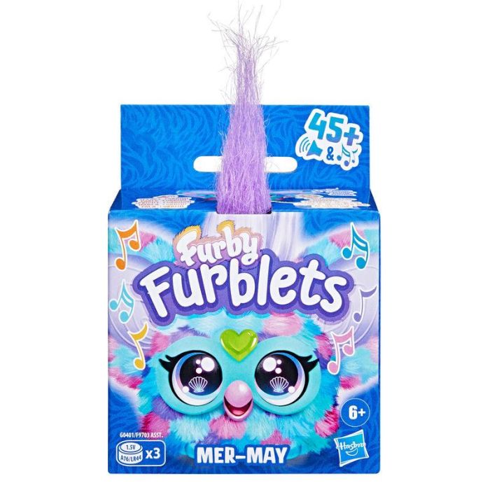 Hasbro HASG04015X2 Furby Furblets Mer-May Mini Peluche Electrónico 2 Hasbro HASG04015X2 Furby Furblets Mer-May Mini Peluche Electrónico 2
