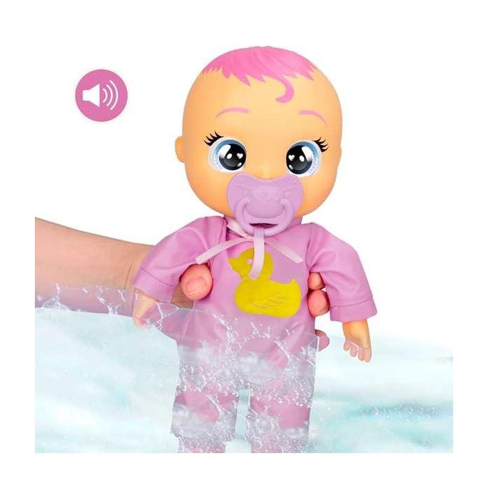 Muñeco Bebe Lloron Hora del Baño con Dana o Zoe 30 cm ¡cuando se mojan balbucean o lloran! incluye 2 accesorios - Modelos surtidos 8