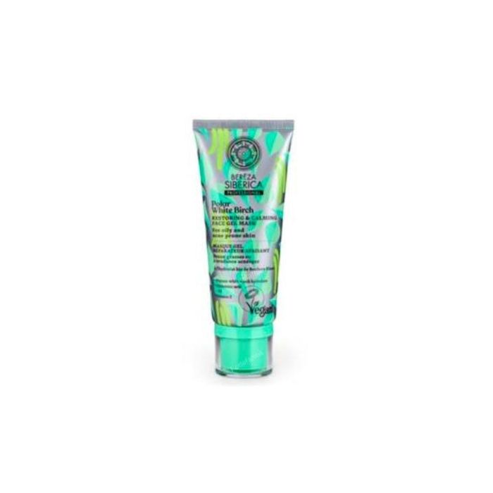 Bereza Mascarilla Gel Reparadora y Calmante con Abedul Blanco Polar, Ácido Hialurónico y Vitamina B5 para Piel 100ml
