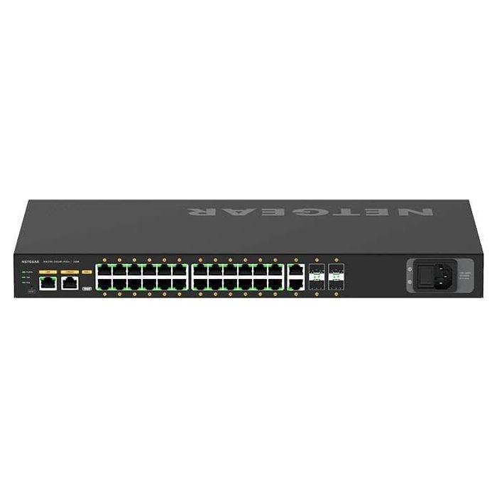NETGEAR M4250-26G4F 24+4P AV Line Switch PoE+ Gestionable con Montaje en Rack 1