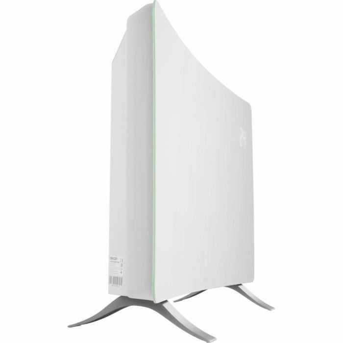 Radiador de cristal Wi-Fi inteligente - SENCOR - SCF 4740WH - 2400 W - 2 niveles - Termostato - Blanco 1