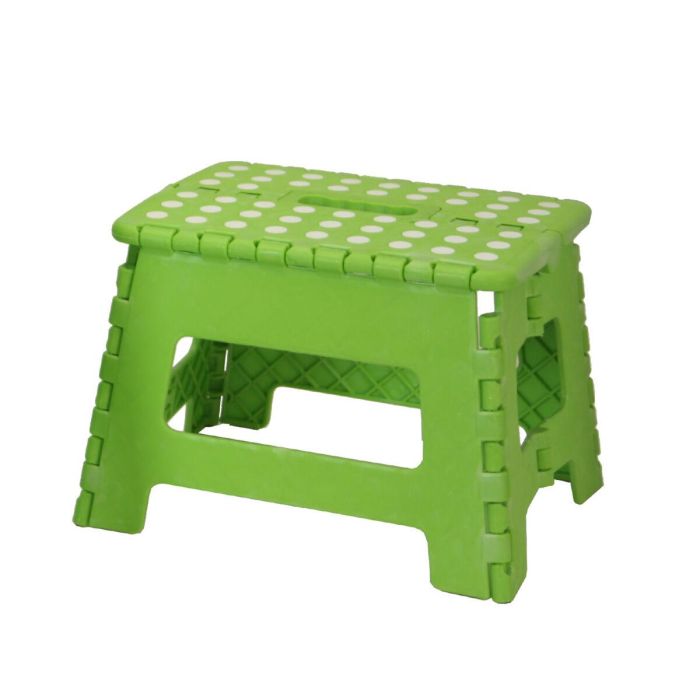 Taburete Plegable Alexandra House Living Verde 32 x 22 x 25 cm