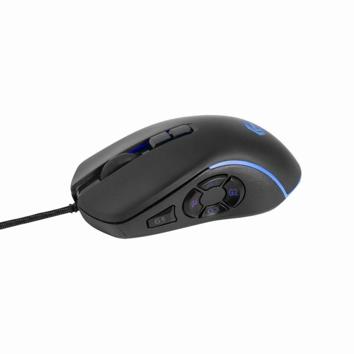 Gembird MUSG-RAGNAR-RX500 Ratón Gaming 12000 DPI, 12 Botones, Mano Derecha, USB Tipo A, Negro Gembird MUSG-RAGNAR-RX500 Ratón Gaming 12000 DPI, 12 Botones, Mano Derecha, USB Tipo A, Negro