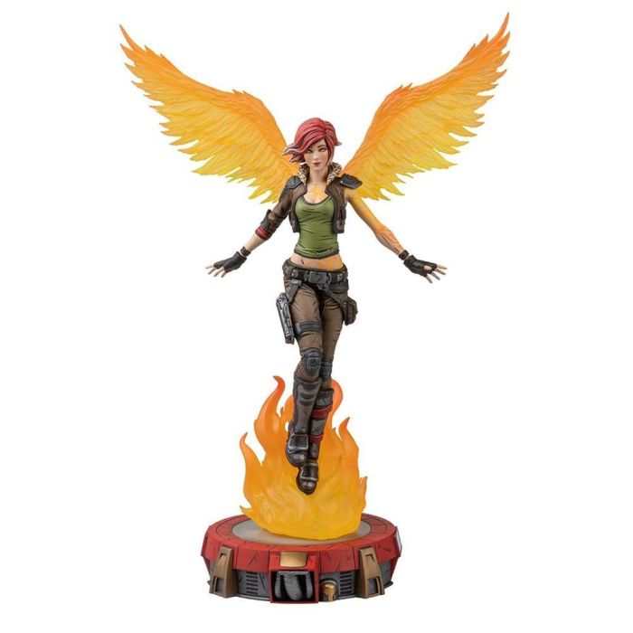 Dark Horse Lilith The Firehawk Borderlands Figura Colección PVC Deluxe 30 cm Alas de Fuego Intercambiables Pintada a Mano