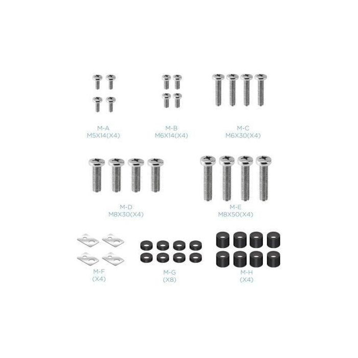 Soporte de Pared Fijo Inclinable TooQ LP42130T-B para TV de 60-100"/ hasta 130kg 3 Soporte de Pared Fijo Inclinable TooQ LP42130T-B para TV de 60-100"/ hasta 130kg 3