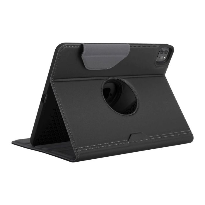 Targus Versavu Funda para iPad Pro 12.9 5ta, 4ta y 3ra Gen. Rotación 360°, Protección Caídas Grado Militar, Negro 3