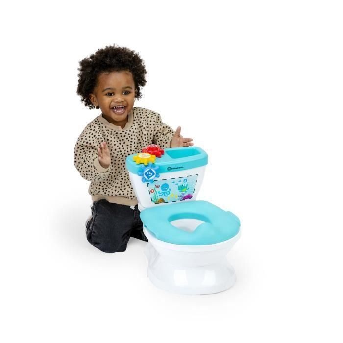 BABY EINSTEIN Orinal y Reductor de WC 2 en 1, Innovador sistema de entrenamiento para ir al baño, Enrasado con música 2