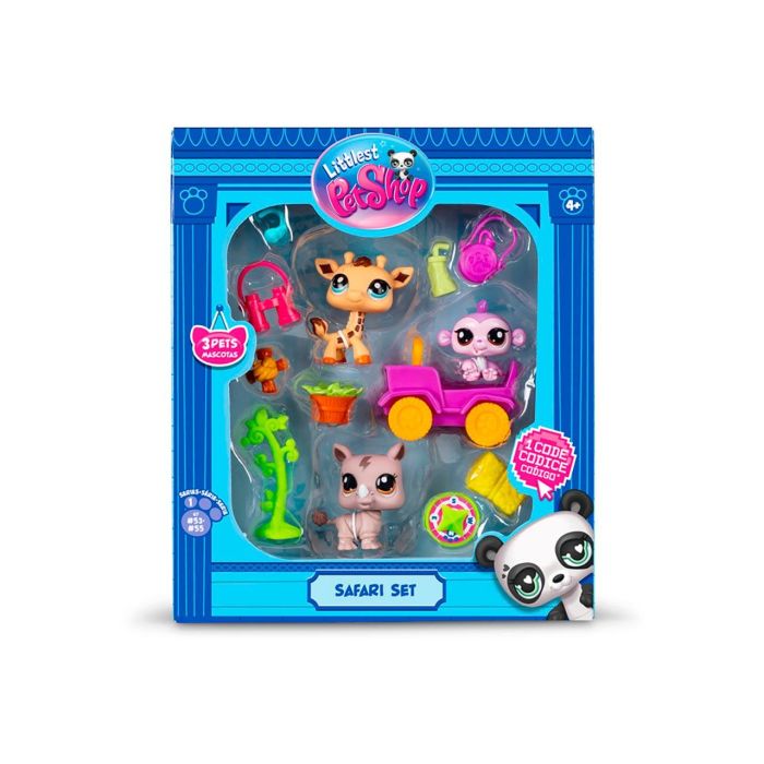 Pack De Juegos Safari Littlest Pet Shop Bf00524 Bandai 1