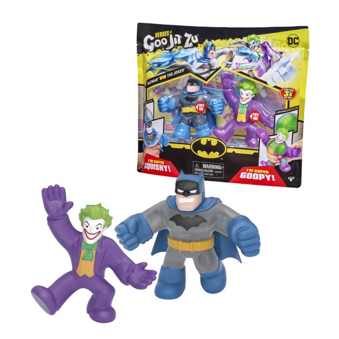 Pack De 2 Goo Jit Zu Dc Héroes Batman Vs Joker Co41184Bandai Pack De 2 Goo Jit Zu Dc Héroes Batman Vs Joker Co41184Bandai