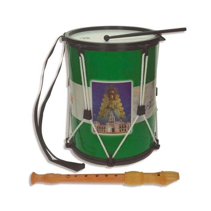 Reig Tambor Rociero Grande + Flauta