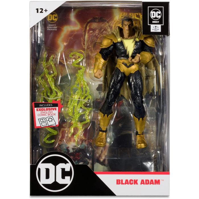 Figura Dc Comic Black Adam 7" Tm15901 Mc Farlane 4 Figura Dc Comic Black Adam 7" Tm15901 Mc Farlane 4