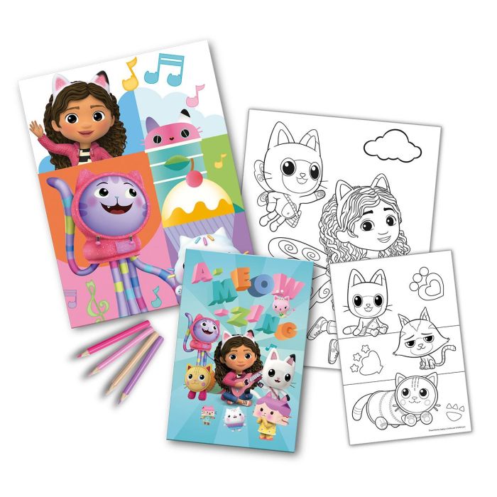 Set Para Colorear La Casa De Gabby Gd00083 Kids Licensing 1 Set Para Colorear La Casa De Gabby Gd00083 Kids Licensing 1