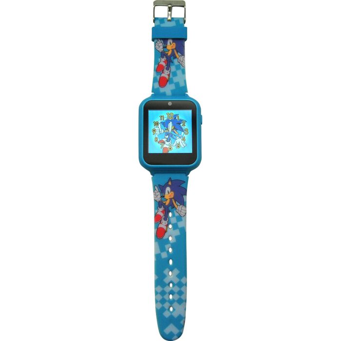 KIDS LICENSING Reloj Inteligente Sonic The Hedgehog con Cámara Selfie, Grabadora de Voz, Alarma y Cronómetro para Niños KIDS LICENSING Reloj Inteligente Sonic The Hedgehog con Cámara Selfie, Grabadora de Voz, Alarma y Cronómetro para Niños