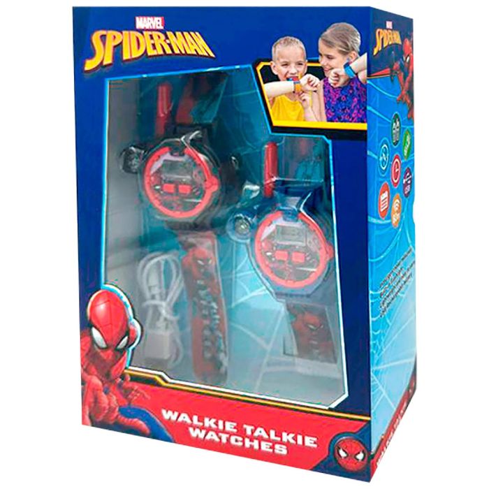 Reloj Walkie Talkie 2 En 1 Spiderman Spd40156 Kids Licensing 1 Reloj Walkie Talkie 2 En 1 Spiderman Spd40156 Kids Licensing 1