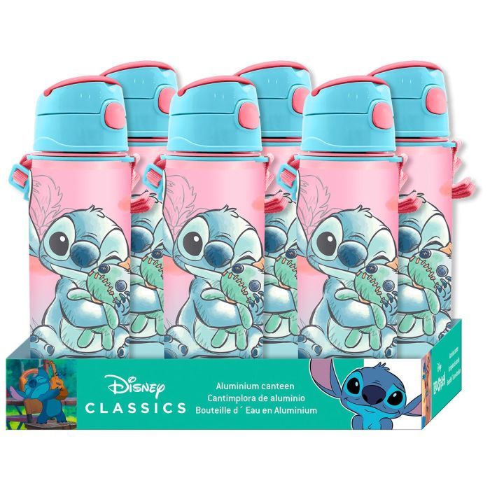 Cantimplora C/Asa 600Ml Stitch St00055 Kids Licensing 1 Cantimplora C/Asa 600Ml Stitch St00055 Kids Licensing 1