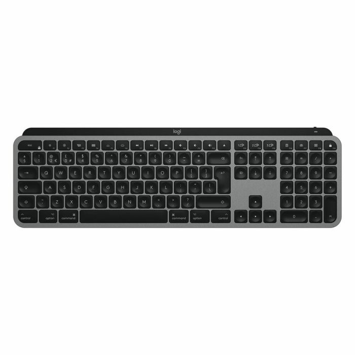 Teclado Logitech 920-009842 Negro Gris Plateado Qwerty Español