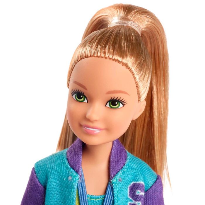 Muñeca Barbie Team Stacie Conjunto Gimnasia Gbk59 Mattel 2 Muñeca Barbie Team Stacie Conjunto Gimnasia Gbk59 Mattel 2