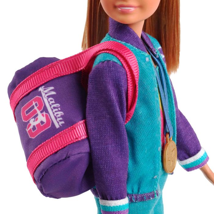 Muñeca Barbie Team Stacie Conjunto Gimnasia Gbk59 Mattel 3 Muñeca Barbie Team Stacie Conjunto Gimnasia Gbk59 Mattel 3