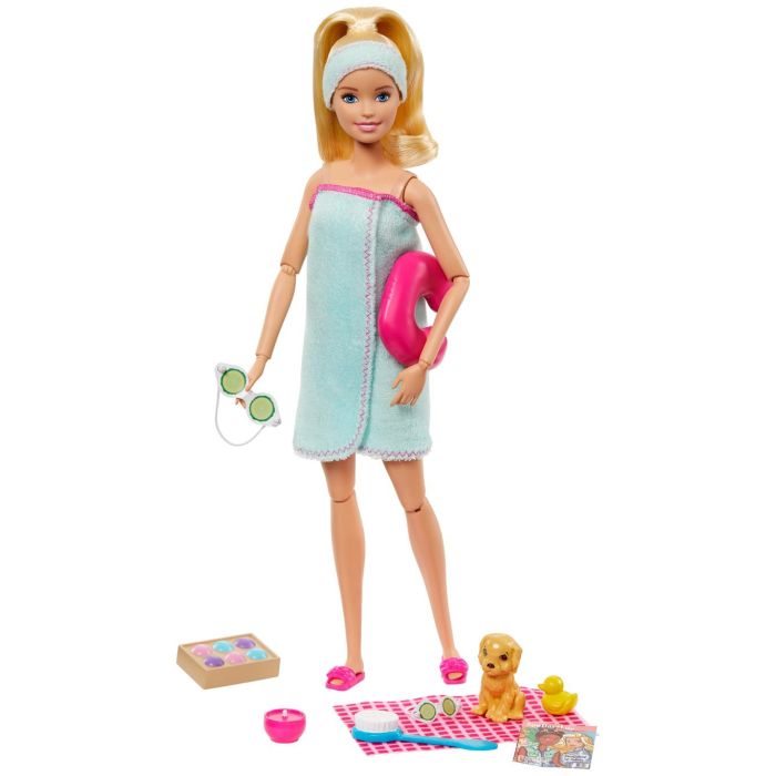 Muñeca Barbie Bienestar Spa Gjg55 Mattel